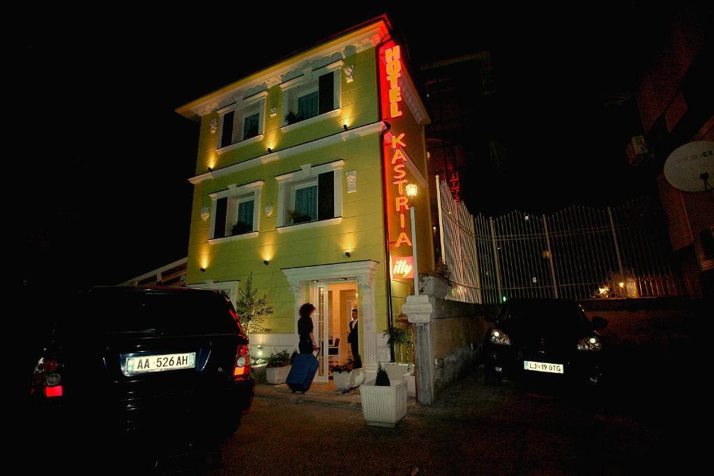 Hotel Kastria Tirana Exterior foto